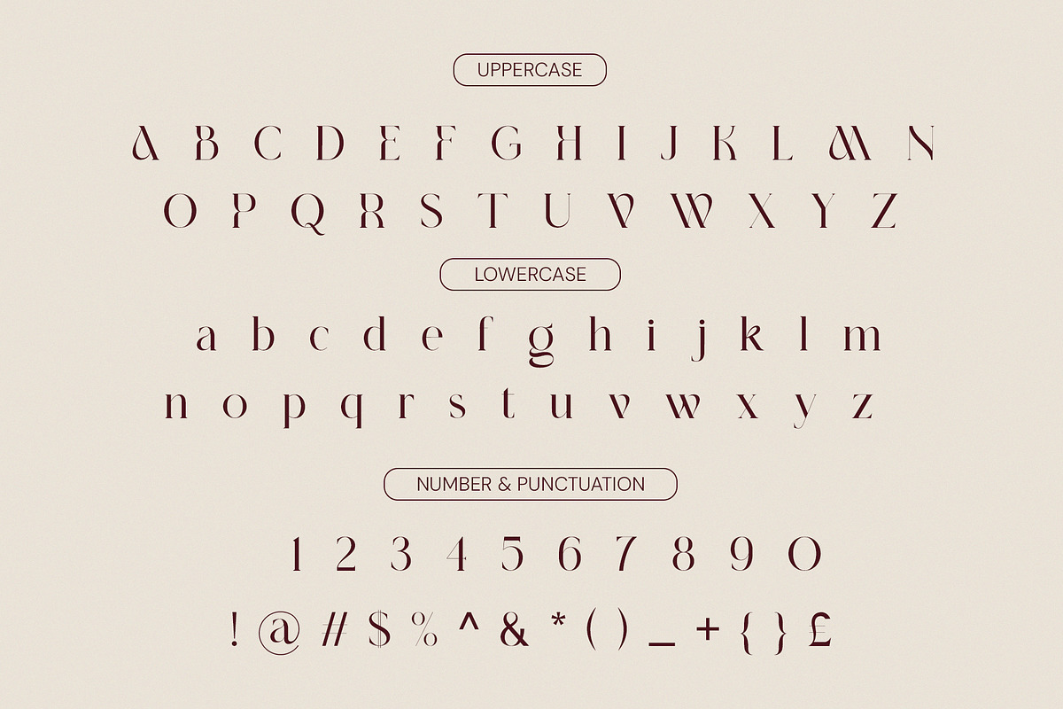 BOSHE Modern Serif Font, a Serif Font by BOOSH Studio (Photo 10 of 12)