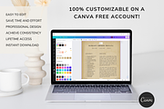 Vintage Recipe Template Canva, a Templates & Theme by OrganizationOasisRo (Thumbnail 6 of 10)