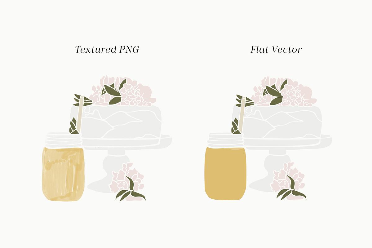 Modern Wedding: Eco & Boho Style, an Object Graphic by divanovskaya_nv (Photo 6 of 26)