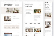 Luxvibe - Interior Design Framer, a Websites & App Template by peterdraw (Thumbnail 2 of 5)