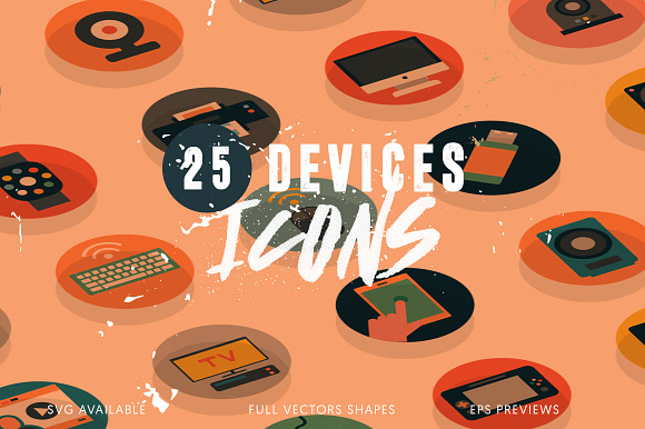 25 Devices Icons