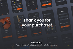 MuseMarket - E-commerce App UI Kit