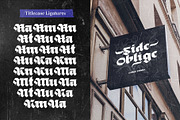Black Obesity Blackletter Font, a Blackletter Font by alit design (Thumbnail 13 of 17)