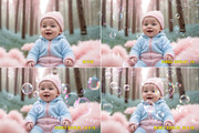 Realistic bubble PNG photo overlays, a Layer Style Add-On by Walllow Creatives (Thumbnail 4 of 6)