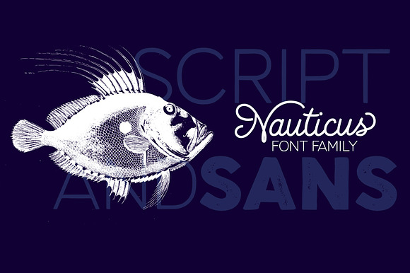 Nauticus Script&Sans preview 8