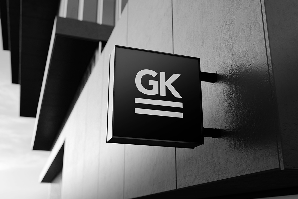 Signage Mock-up / Sign Mock-up, a Product Mockup by GK Creative (Photo 1 of 7)