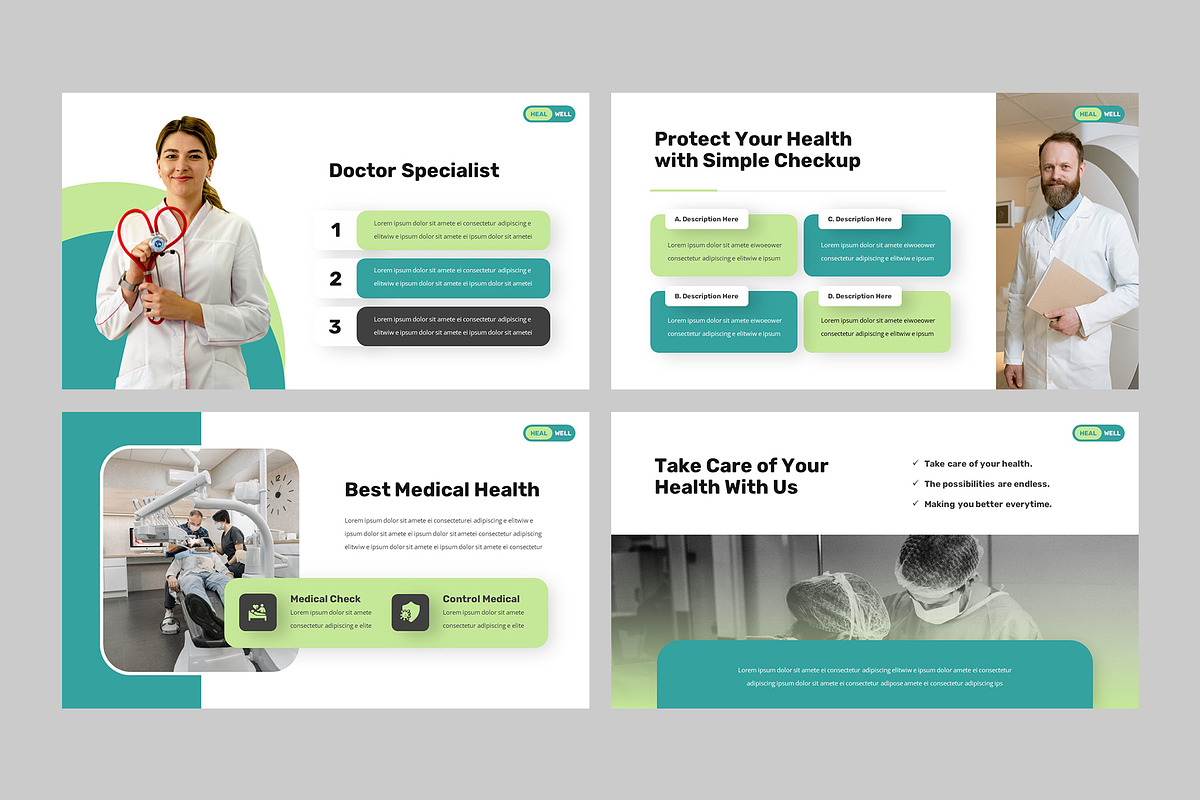 HEALWELL - Health & Medical Keynote, a Presentation Template by rgbryand (Photo 5 of 9)
