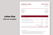 Quotation Invoice Template, a Stationery Template by Anjum Ilyas (Thumbnail 2 of 4)