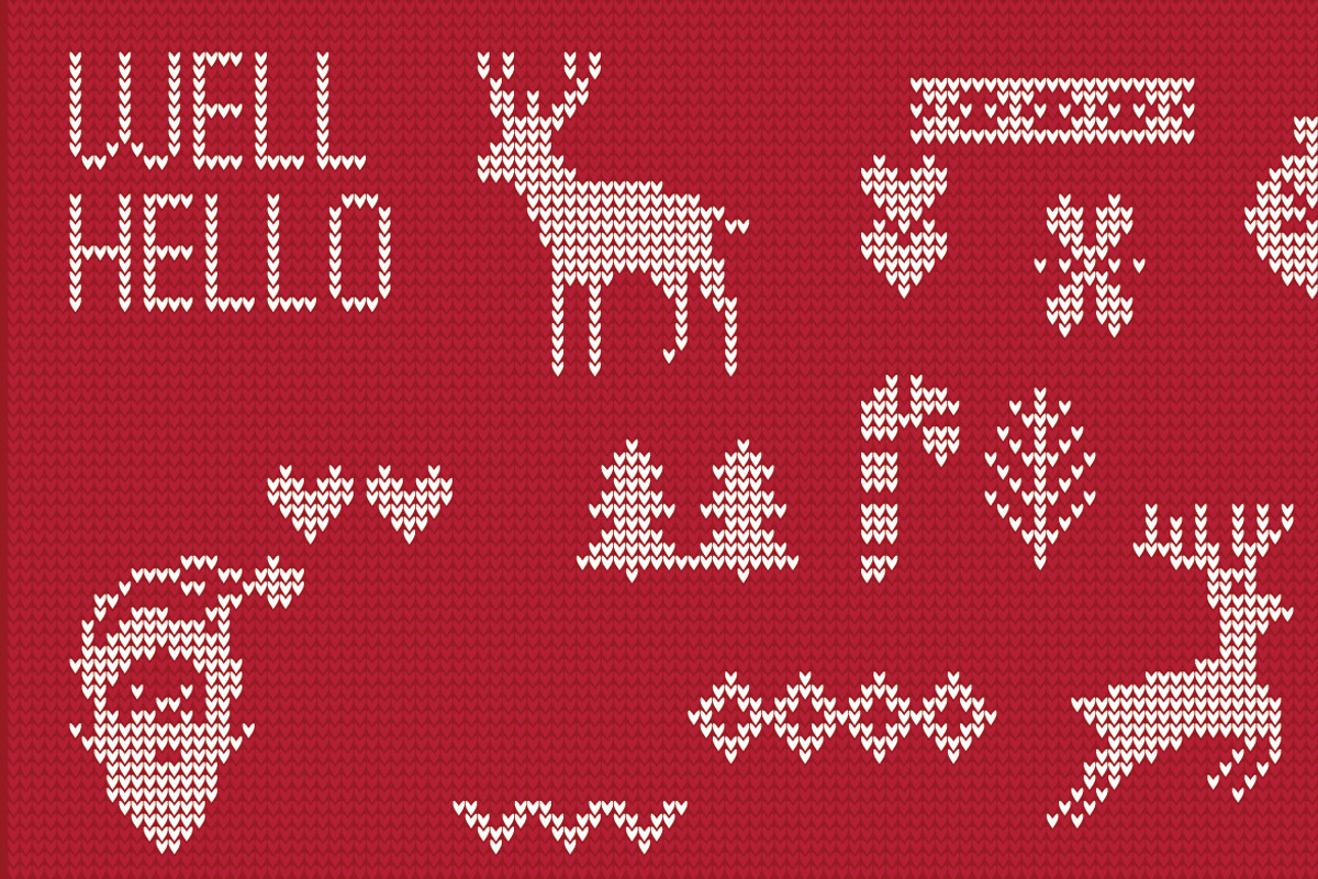 Christmas Knitting, an Illustration by tipudaya (Photo 3 of 3)