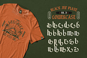 Black Jet Plane Typeface, a Blackletter Font by alit design (Thumbnail 14 of 17)