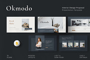 Interior Design Google Slides, a Presentation Template by New Coral Design (Thumbnail 1 of 6)