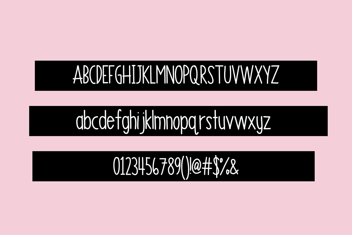Lemonberry Sans Handwritten Font preview 4