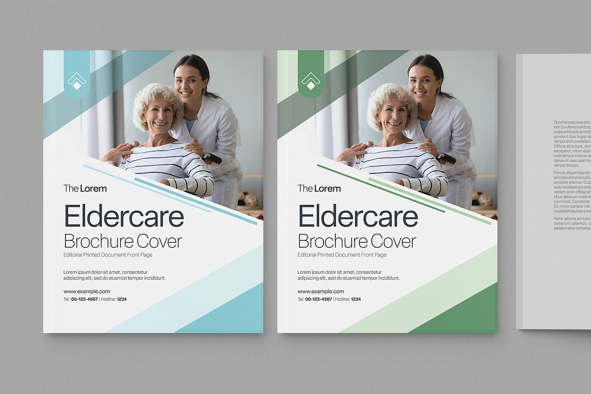 Eldercare Brochure Cover Template, a Brochure Template by BrandPacks (Photo 4 of 6)