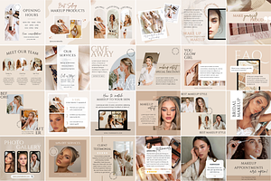 Makeup Artist Instagram Templates