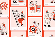 Industrial Illustrations Art, a Person Illustration by Vectors Market (Thumbnail 6 of 10)