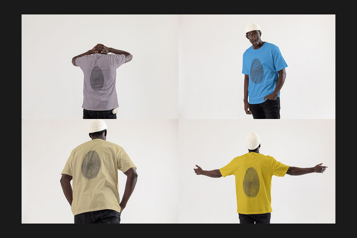 T-Shirt Mock-Up Set, a Shirt Mockup by Freeman Studio (Photo 8 of 17)