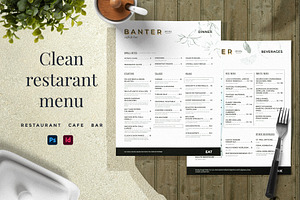 Restaurant Menu, a Flyer Template by BigWeek