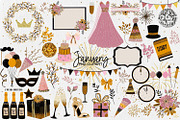 January clipart | New Years Eve, an Illustration by illuztrate (Thumbnail 1 of 2)