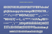 CS Bargent Stamp, a Slab Serif Font by Craft Supply Co. (Thumbnail 8 of 8)