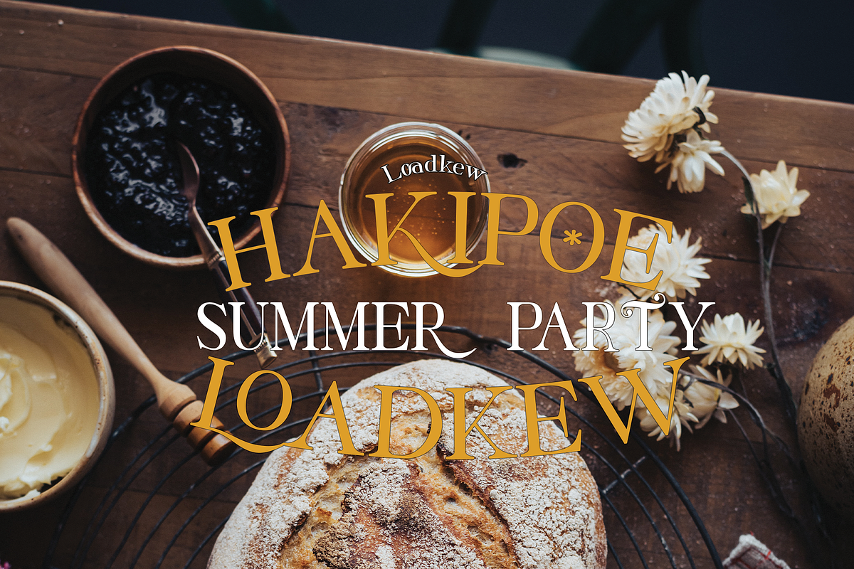Loadkew Modern Serif Typeface, a Serif Font by LuhopCreative (Photo 9 of 10)