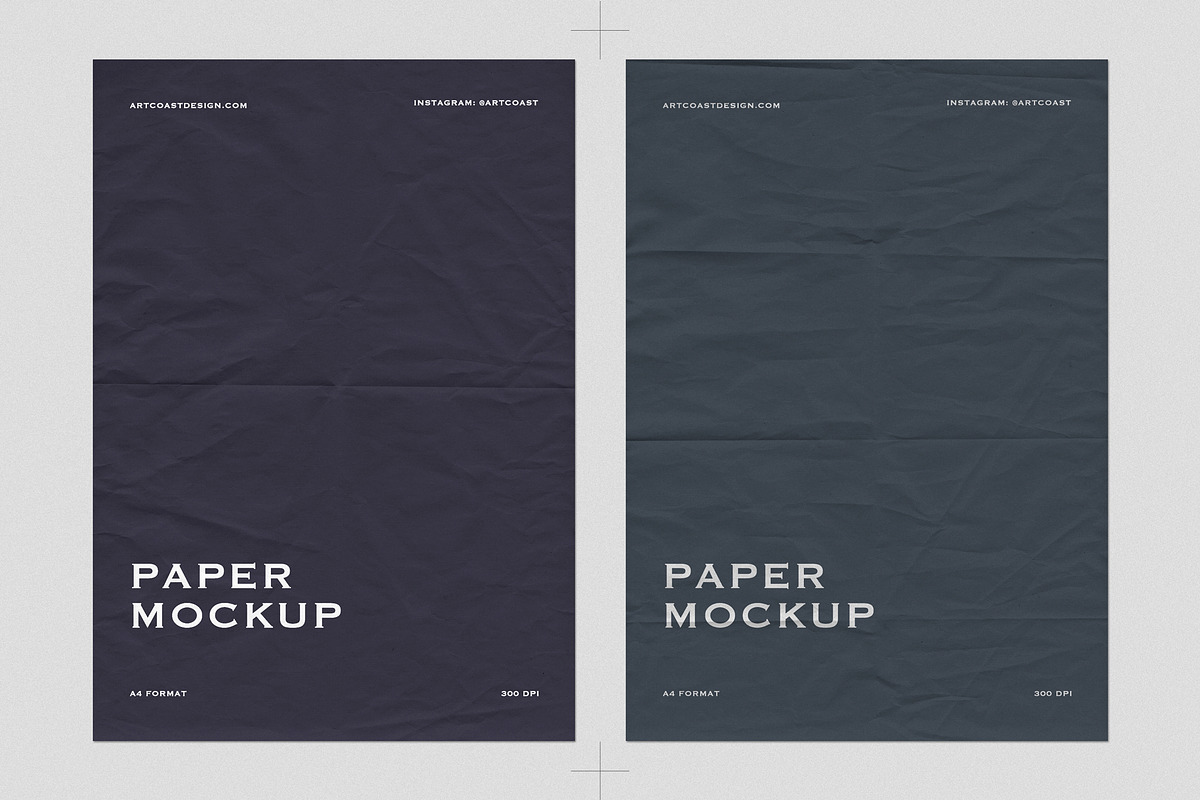 A4 Poster Mockup & Paper Textures, a Presentation Template by Artcoast Std. (Photo 4 of 9)