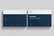 Annual Report Template Landscape, a Brochure Template by DesignCrest (Thumbnail 10 of 13)