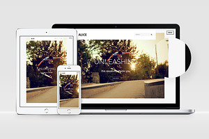 Alice: Classy Website Template, a HTML Template by Devero