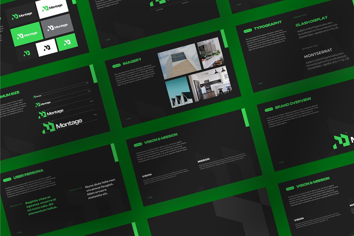 Montage Brandguide, a Presentation Template by Rukuru Studio (Photo 5 of 6)