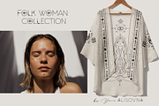 Folk woman collection, a Person Illustration by Alisovna (Thumbnail 2 of 9)
