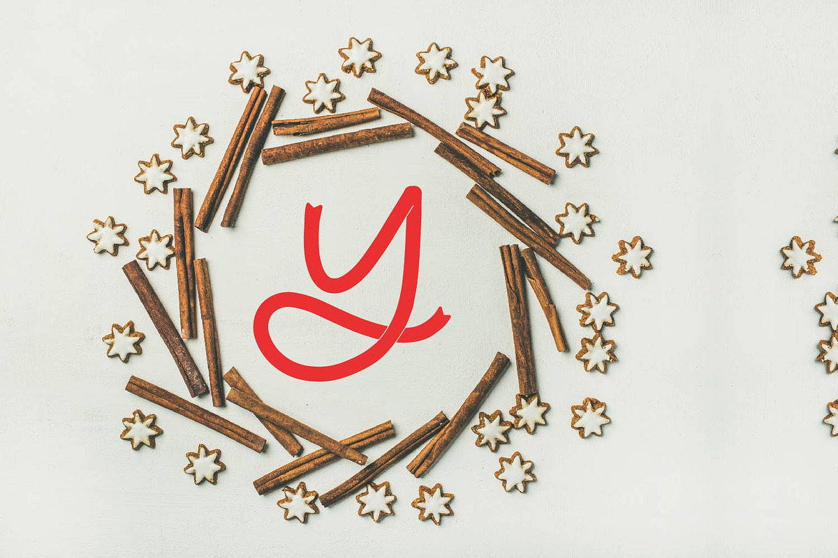 Brave - A Ribbon Monogram Font preview 7