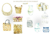 Watercolor Flower Shop, an Object Graphic by Budogoshch (Thumbnail 5 of 5)