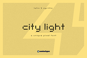 City Light Pixel Game Font, a Font by alpercakici (Thumbnail 9 of 9)