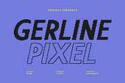 Gerline Pixel, a Sans Serif Font by Craft Supply Co. (Thumbnail 1 of 8)