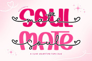 Soulmate - Font Duo, a Script Font by AnningArts (Thumbnail 1 of 8)