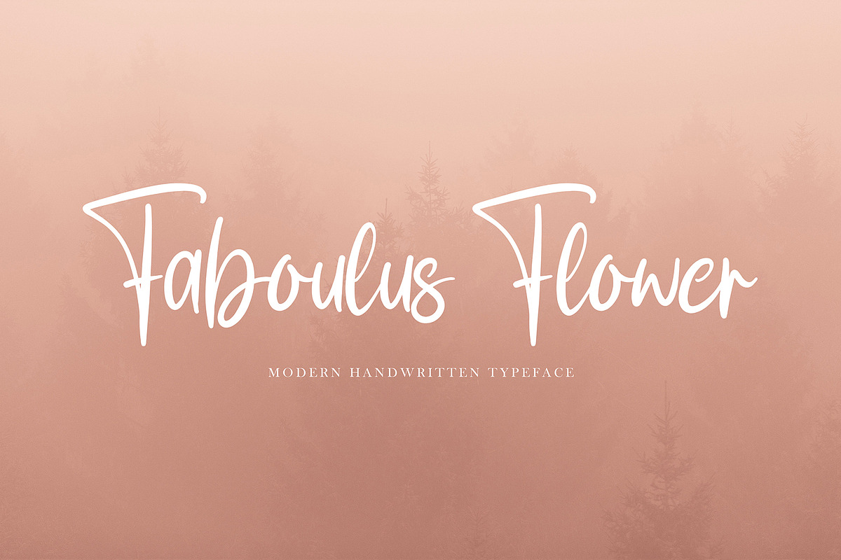 Bibesty, a Script Font by pineungtype (Photo 5 of 10)