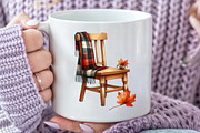Watercolor Serene Autumn Day Clipart, an Illustration by Rose Art (Thumbnail 5 of 7)
