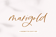 Marigold | Handwritten Script Font, a Script Font by KA Designs (Thumbnail 1 of 14)