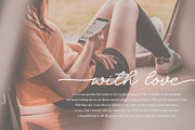 Hayward Modern Charming Script Font, a Handwritten Font by Heinzel Std (Thumbnail 3 of 14)