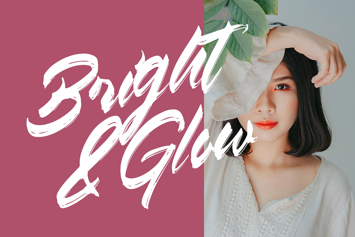 Pink Culture Modern Brush Font, a Script Font by RantautypeStudio (Photo 3 of 13)