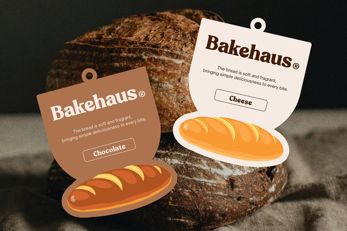 Bakehaus - Retro Bakery Display Font, a Serif Font by Studio Moara (Photo 5 of 8)
