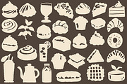 Coffee Goods: 100 Textured Graphics, a Food Illustration by Veyla (Thumbnail 6 of 14)