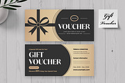 Luxury Gift Voucher Template Layout, a Card Template by MightyDesign (Thumbnail 2 of 6)
