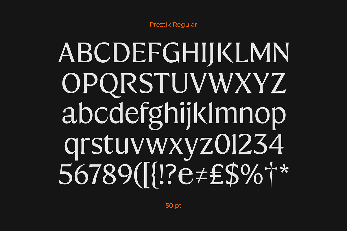Preztik Display Typeface, a Serif Font by Glowtype (Photo 14 of 15)