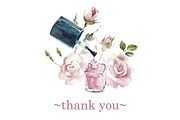 Watercolor Manicure, an Object Illustration by Budogoshch (Thumbnail 8 of 8)