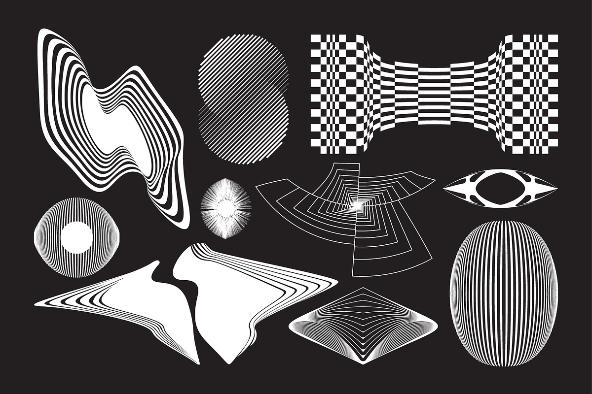 100+ Abstract Vector Shapes, a Background Graphic by Vanzyst (Photo 2 of 17)
