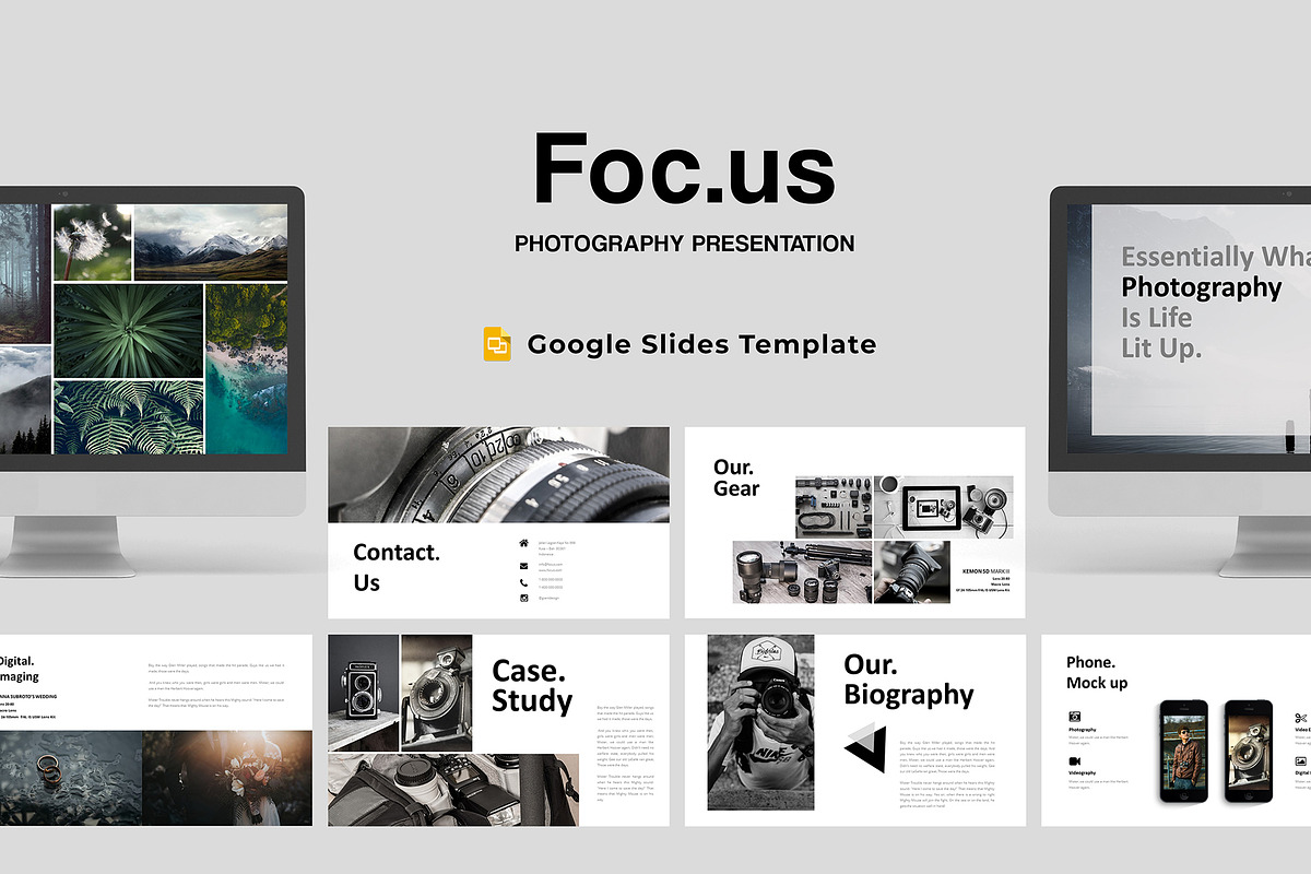 Focus - Google Slides Template, a Presentation Template by Incools Stokie (Photo 7 of 10)