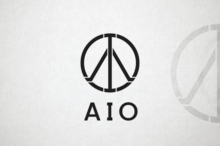 Initial AIO - Logo Template