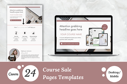 Sales Page Template, a Landing Page Template by PittaFinePrint