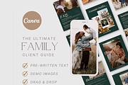 TEAL Family Session Photos Template, a Magazine Template by Signature Edits (Thumbnail 3 of 11)