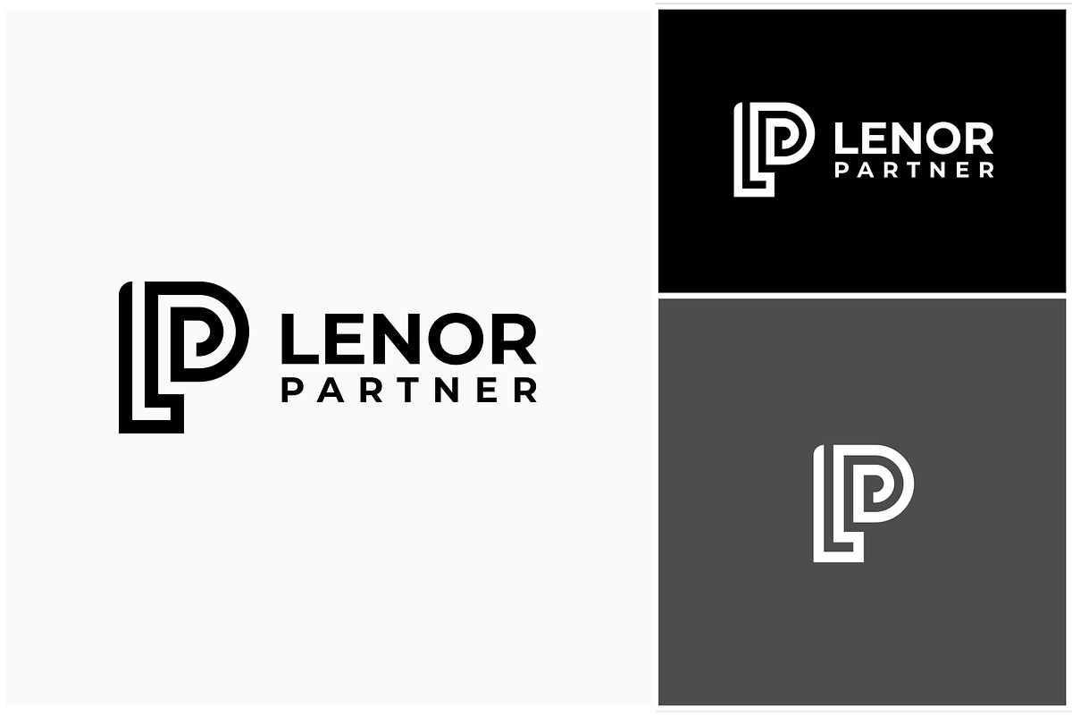 Letter LP Initial Monogram Logo, a Branding & Logo Template by ika trisiana (Photo 2 of 2)